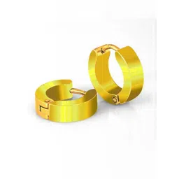 shobhram Unisex Gold Earrings-picture-10
