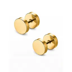 shobhram Unisex Gold Earrings-picture-31
