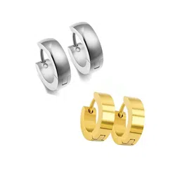 shobhram Unisex Gold Earrings-picture-36