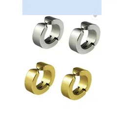 shobhram Unisex Gold Earrings-picture-25