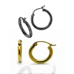 shobhram Unisex Gold Earrings-picture-33