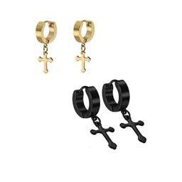 shobhram Unisex Gold Earrings-picture-14