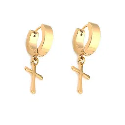 shobhram Unisex Gold Earrings-picture-26