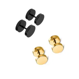 shobhram Unisex Gold Earrings-picture-27