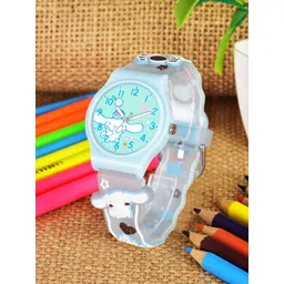 Shocknshop Girls Printed Dial & Straps Analogue Watch 338 Cinna Blue-picture-30