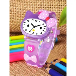 Shocknshop Girls Printed Dial & Straps Analogue Watch 339 Kitty-picture-18