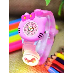 Shocknshop Hello Kitty Girls Printed Dial & Straps Analogue Watch 332 Kitty-picture-38