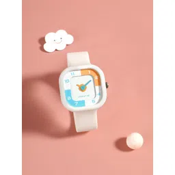 Shocknshop Unisex Kids Dial & Straps Analogue Watch 329 White-picture-29