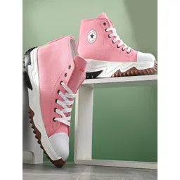 SHOE BLATE Women High-Top Walking Non-Marking Shoes-picture-27