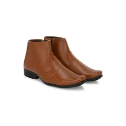 SHOE DAY Men Brown Chelsea Boots-picture-30