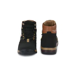 Shoe Island Hiker-X Men Lace-Up Heavy Duty Regular Ankle Boots image 5