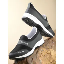 Shoe Island Men Mesh Running Non-Marking Shoes-picture-37