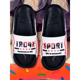 Shoe Island Men Printed Sliders-picture-24