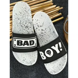 Shoe Island Men Printed Sliders-picture-25