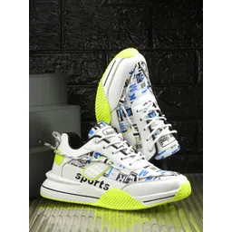 Shoe Island Men Printed Sneakers-picture-20
