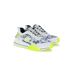 Shoe Island Men Printed Sneakers image 5
