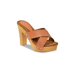 SHOE LAB Women Solid Casual Block Heel Mules-picture-40