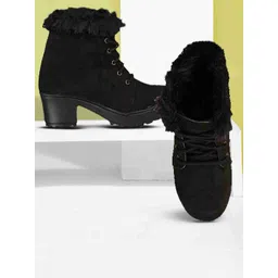 SHOE LAB Women Suede Fashion-picture-37