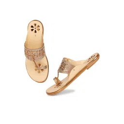 Shoegazing Sandals for Women | Daily Use Branded & Stylish Slippers Chappals| Kolhapuri Flat Party wear Chappals for women-picture-11