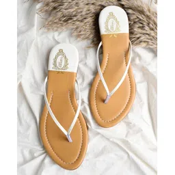 Shoetopia Colour Blocked Sandals - White-picture-31