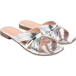 shoetopia Embellished Flats for Women & Girls|Cushioned Footbed|Casual, Ethnic, Party, Wedding, Festive|Comfortable-picture-43