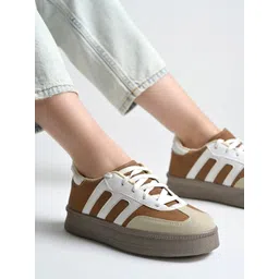 Shoetopia Girls Colourblocked Sneakers-picture-40
