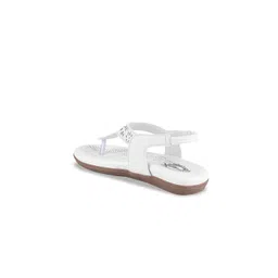 Shoetopia Girls Open Toe Flats image 4