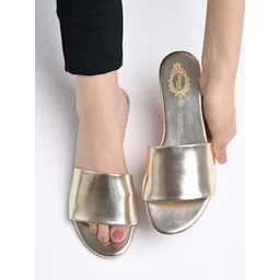 Shoetopia Girls Slip-On Open Toe Flats-picture-25