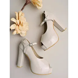 Shoetopia Girls Stiletto Peep Toes-picture-15