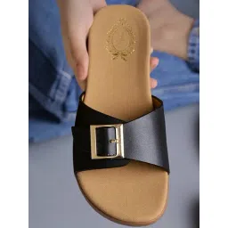Shoetopia Kids Black Casual Sandals-picture-17