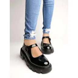 Shoetopia Kids Black Casual Slip-Ons-picture-15