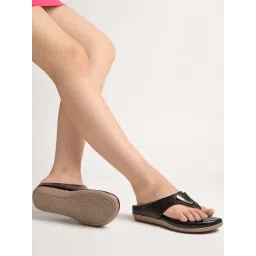 Shoetopia Kids Black Thong Sandals-picture-12