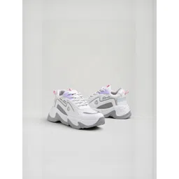 Shoetopia Kids-Boys White Mesh Casual Shoes-picture-10