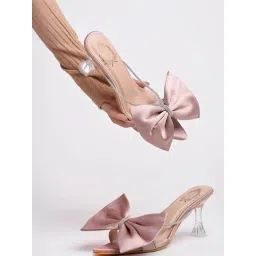 Shoetopia Kids Mauve Casual Stilettos-picture-48