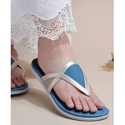 Shoetopia Strap Detailed Sandals - Blue-picture-16