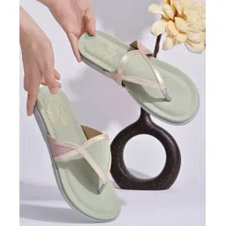 Shoetopia Strap Detailed Sandals - Green-picture-26