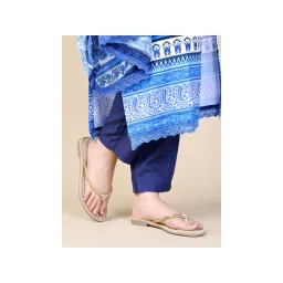 Shoetopia Stylish Embellished Beige Flats for Women-picture-17