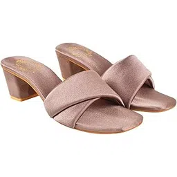 shoetopia Stylish Solid Block Heels for Women & Girls-picture-32