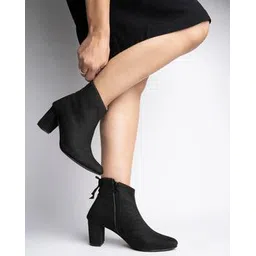shoetopia Women Ankle-Length Slip-On Boots-picture-15