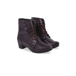 Shoetopia Women Block Heeled Regular Boots-picture-13