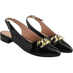 shoetopia Women Buckle Ballet Flat-picture-38