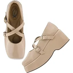 shoetopia Women Buckle Pump Heels-picture-44