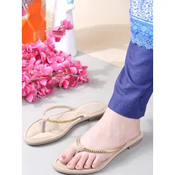 Shoetopia Women Embellished Party Open Toe Flats-picture-20