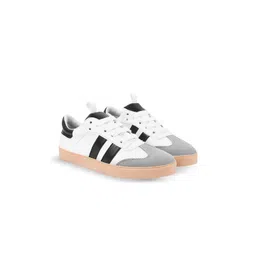 Shoetopia Women Striped Lace-Ups Sneakers-picture-23