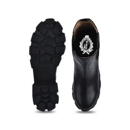 Shoetopia Women's Black Chelsea Boots image 3