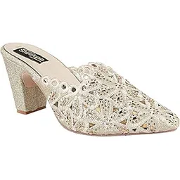 shoetopia Women's Block Heel Pumps-picture-30