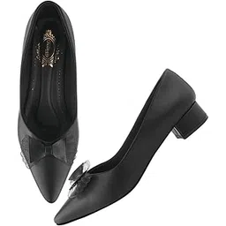 shoetopia Womens Girls Smart Casual Belly | Women Cushioned Footbed | Flexible | Casual, Formal, Office Wear Pump-picture-53