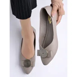 Shoetopia Women's Grey Flat Ballets-picture-26