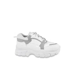 Shoetopia Women's Grey Sneakers image 2