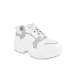 Shoetopia Women's Grey Sneakers image 3